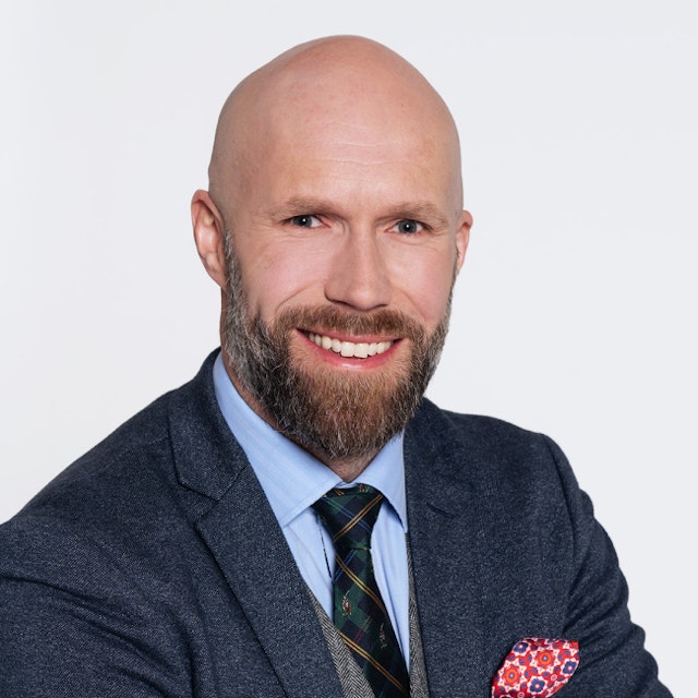 A professional headshot of CEO Frederik Gregaard.